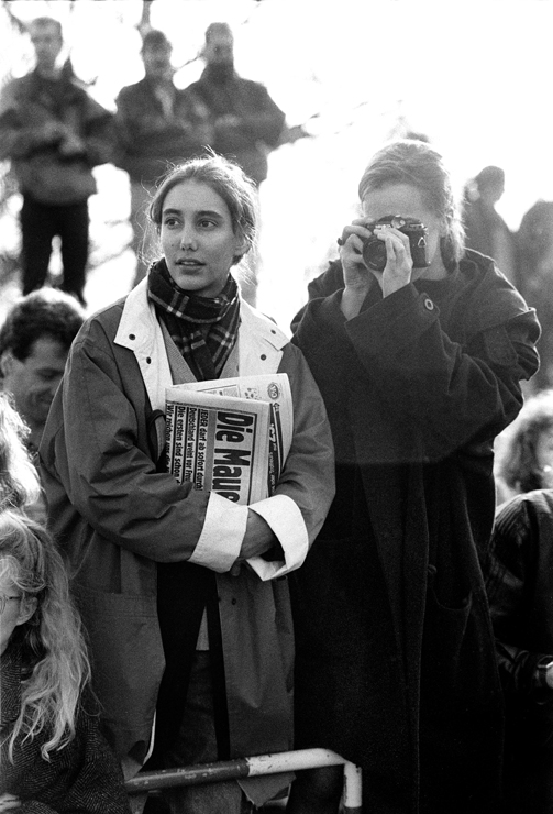 MAUERFALL 1989  Invalidenstrasse 10.November 1989 Berlin