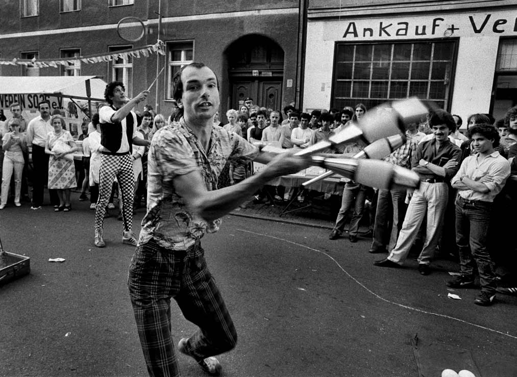 Straßenfest in Kreuzberg  Berlin 1983