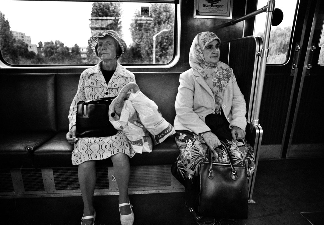 U-Bahn Linie 1 Berlin 1982 by Christian Schulz ,Streetphotography, Subway, die wilden achtziger west-berlin